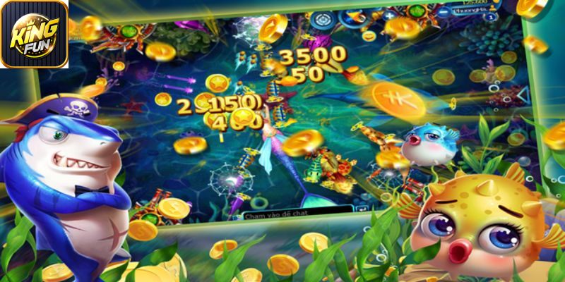Hướng dẫn anh em cách chơi bắn cá xèng tại KingFun